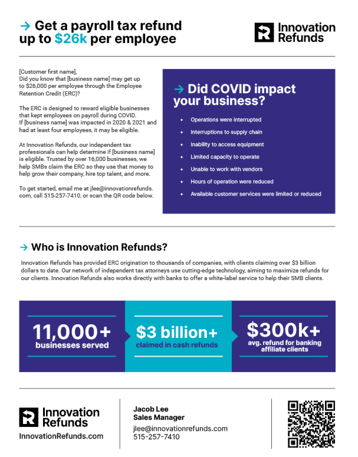 My Employee Retention Credit supporting project visual 4